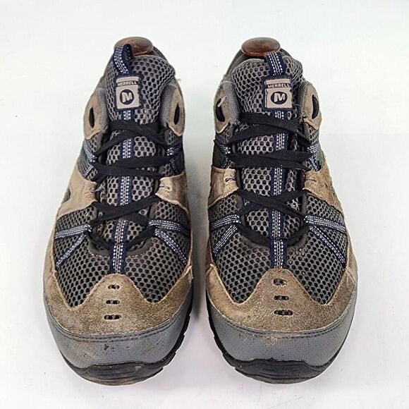 Merrell Pine Vent Canteen Castlerock total eclipse US 10 Brown Low Top Boots - Picture 3 of 11